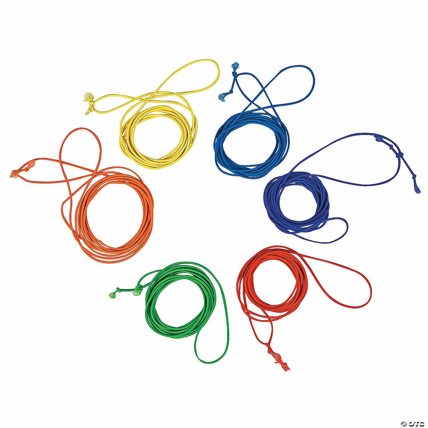 Active Play | Chinese Jump Ropes – 12 Pc.