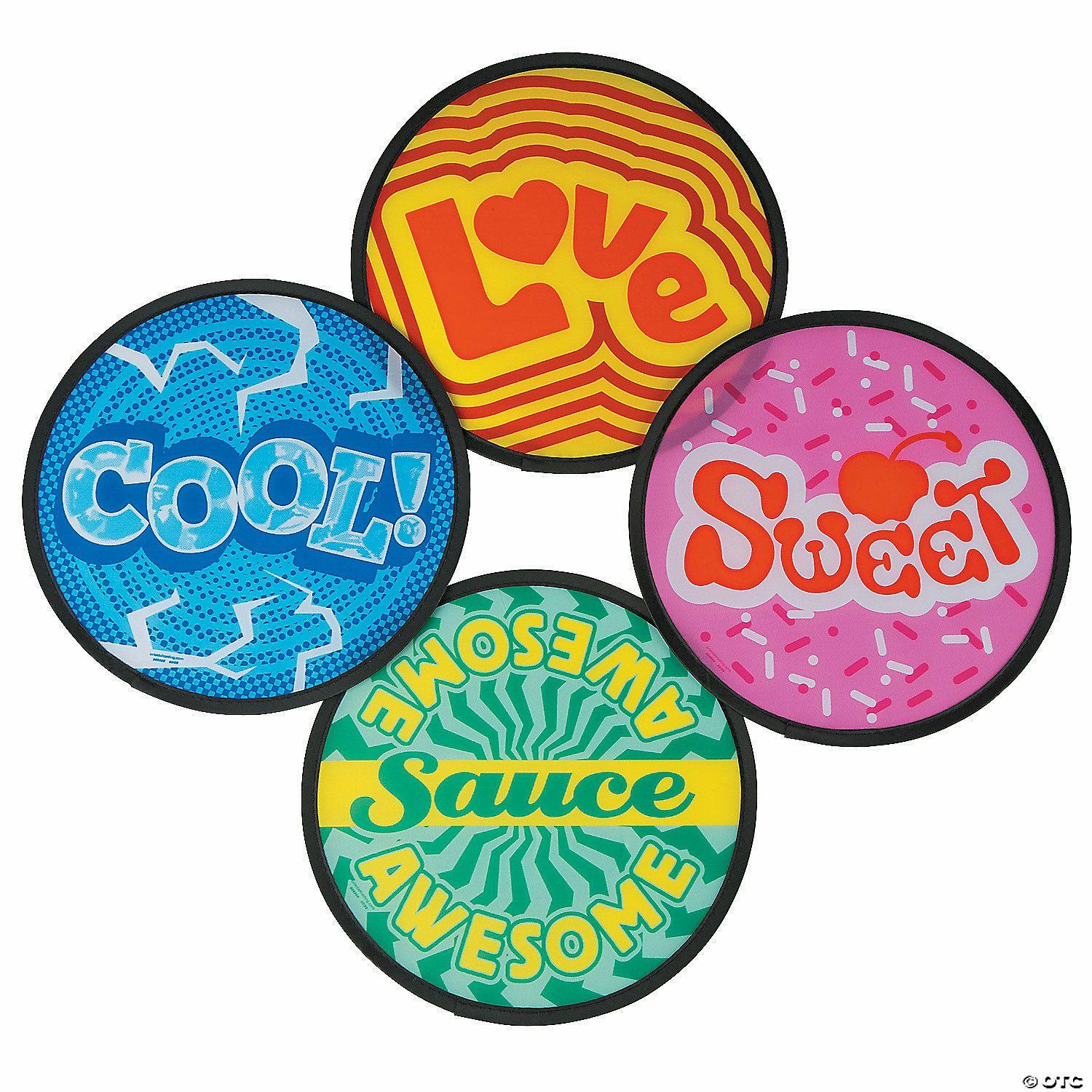 Active Play | Fun Expressions Flying Discs – 12 Pc.