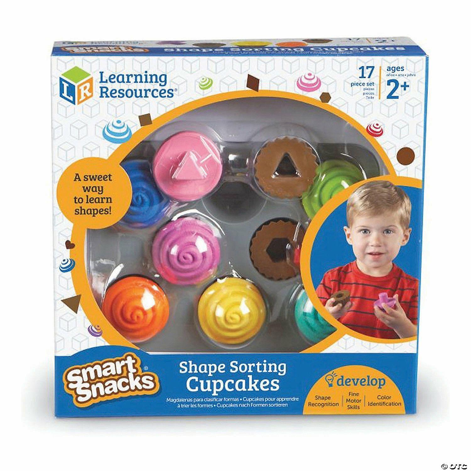 Active Play | Learning Resources Smart Snacks® Shape Sorting Cupcakes