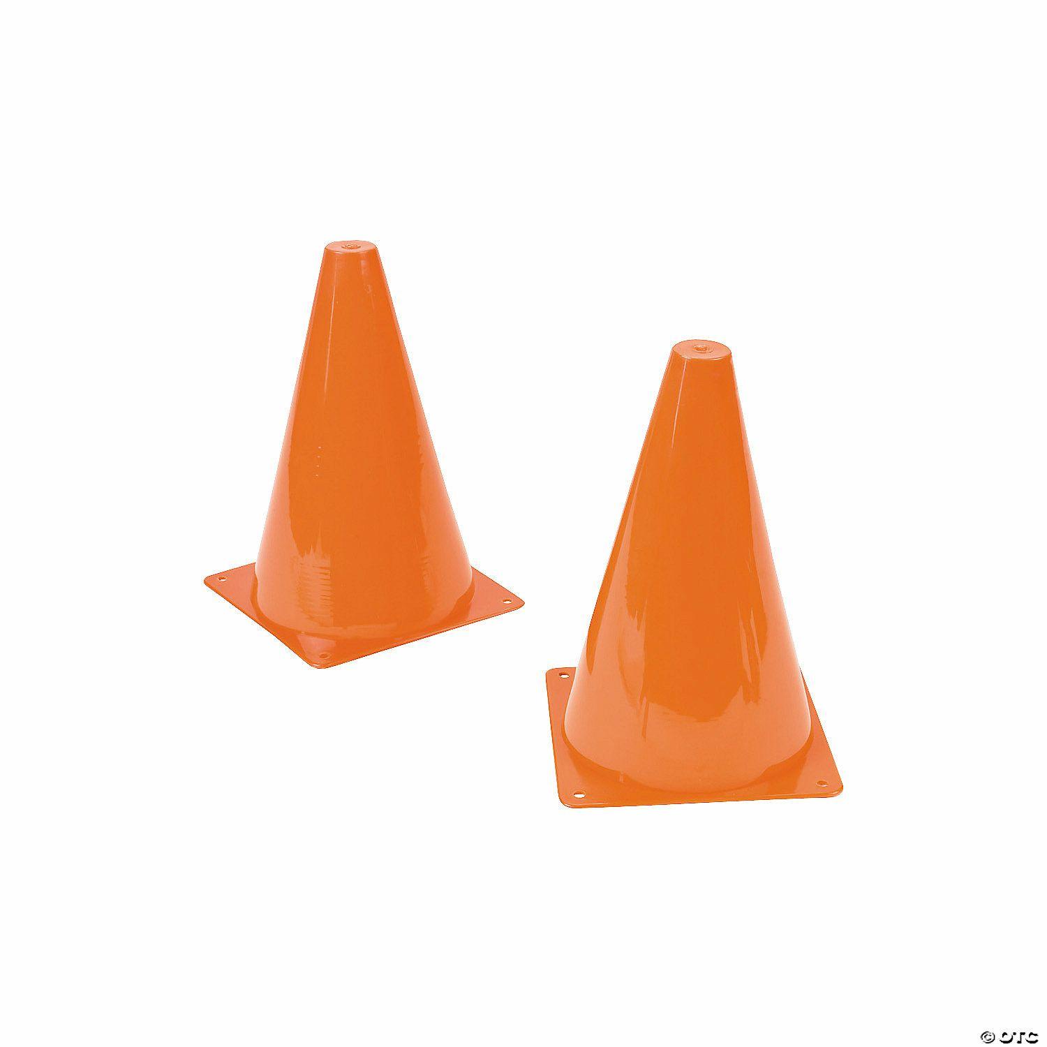 Active Play | Orange Traffic Cones – 12 Pc.