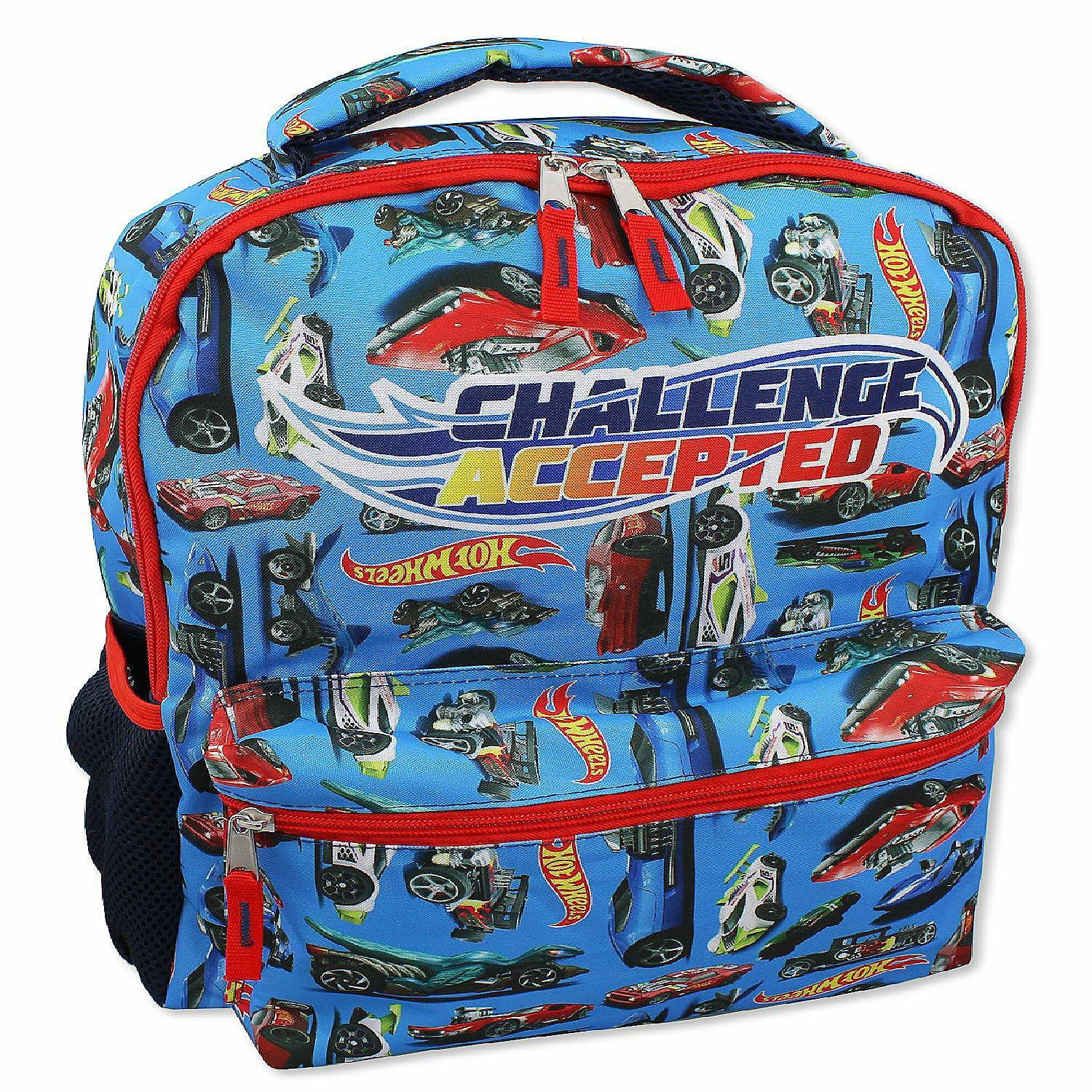 Backpacks | Hot Wheels Race Car Boys 16 Inch School Backpack (One Size, Blue)