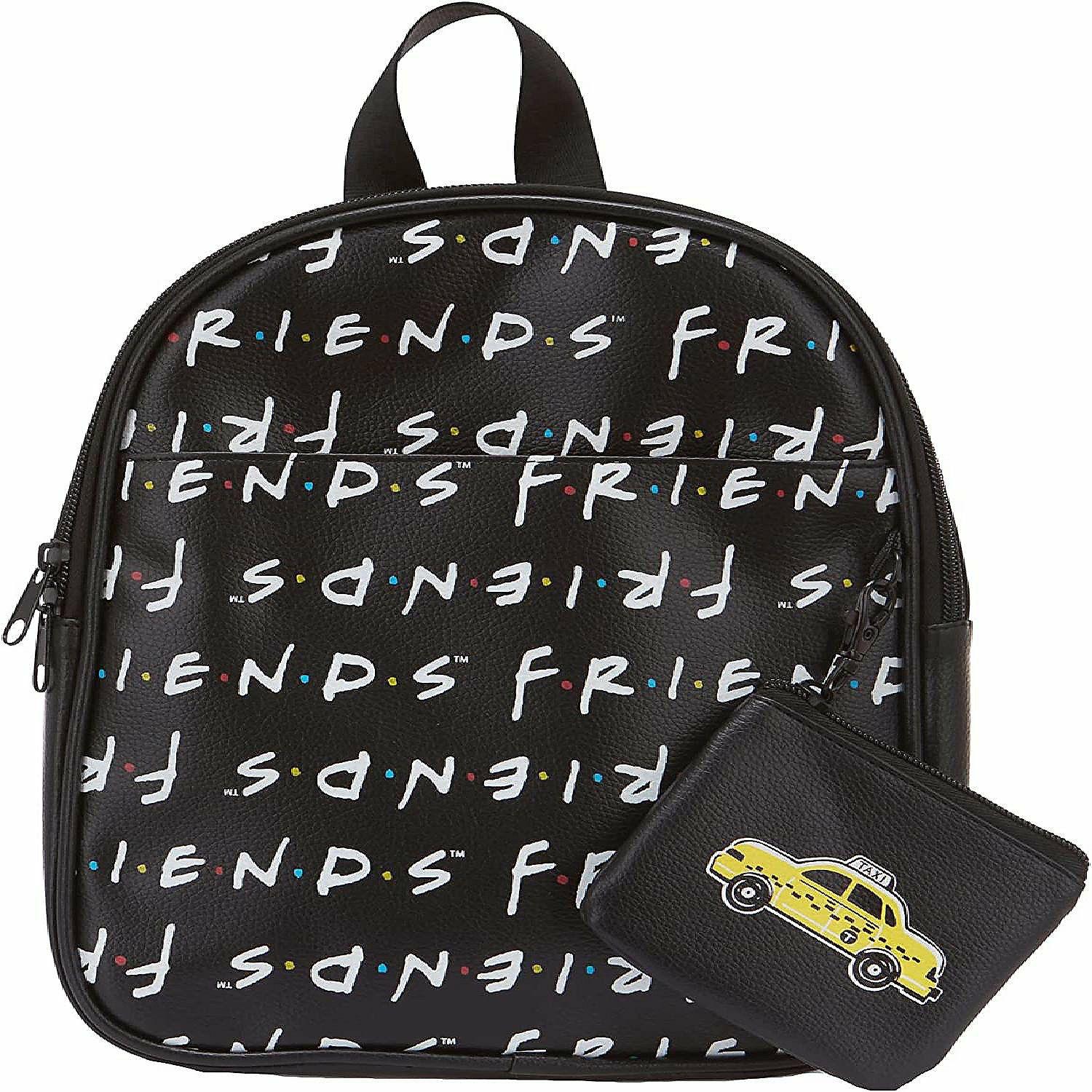 Backpacks | Leather Backpack with Coin Purse Friends 10.5”