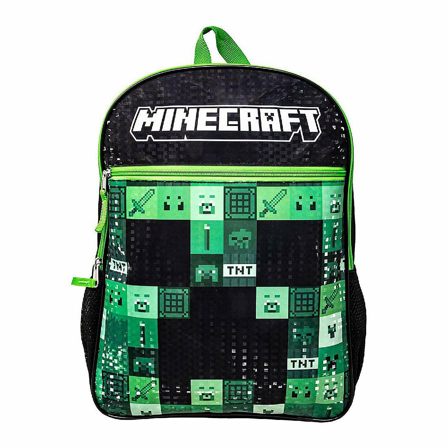 Backpacks | Minecraft TNT Creeper 16 Inch Kids Backpack