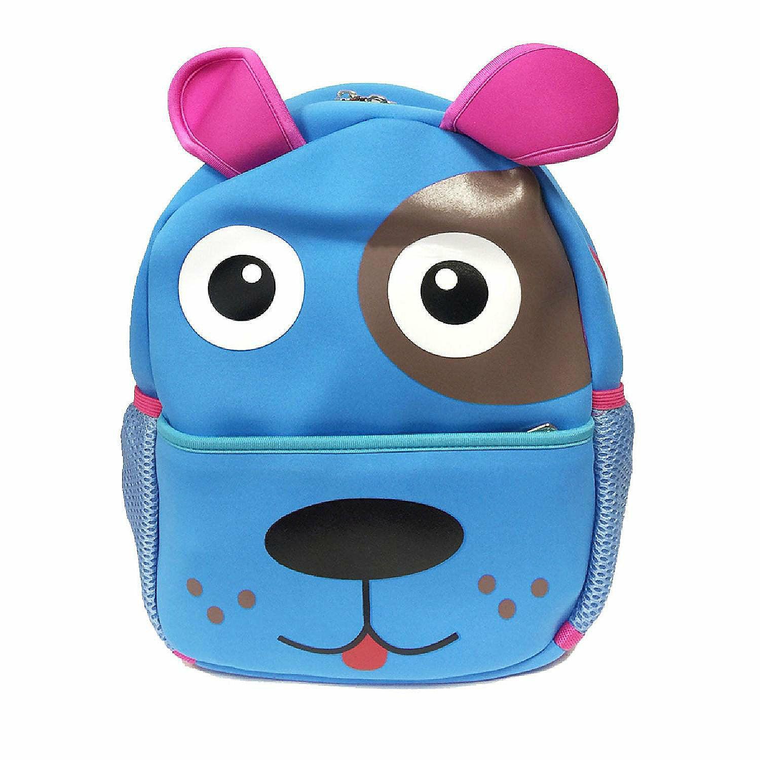 Backpacks | Wrapables Neoprene Fun Pals Backpack for Toddlers, Light Blue Dog