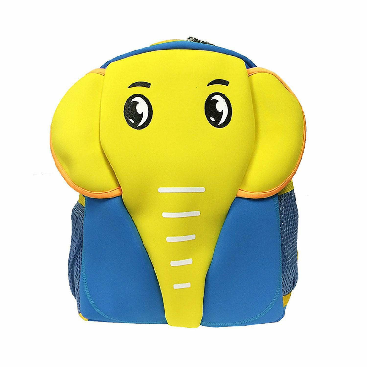 Backpacks | Wrapables Neoprene Fun Pals Backpack for Toddlers, Yellow and Blue Elephant