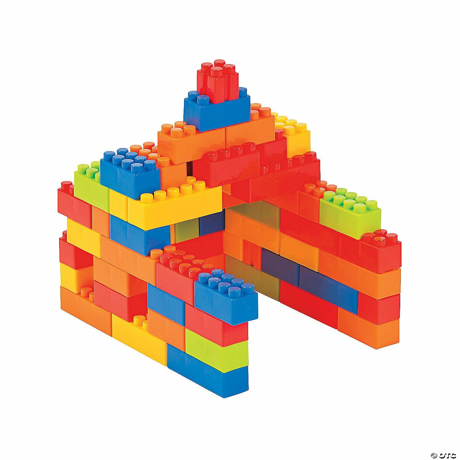 Blocks & Manipulatives | Bulk 140 Pc. Block Play Building Blocks Set