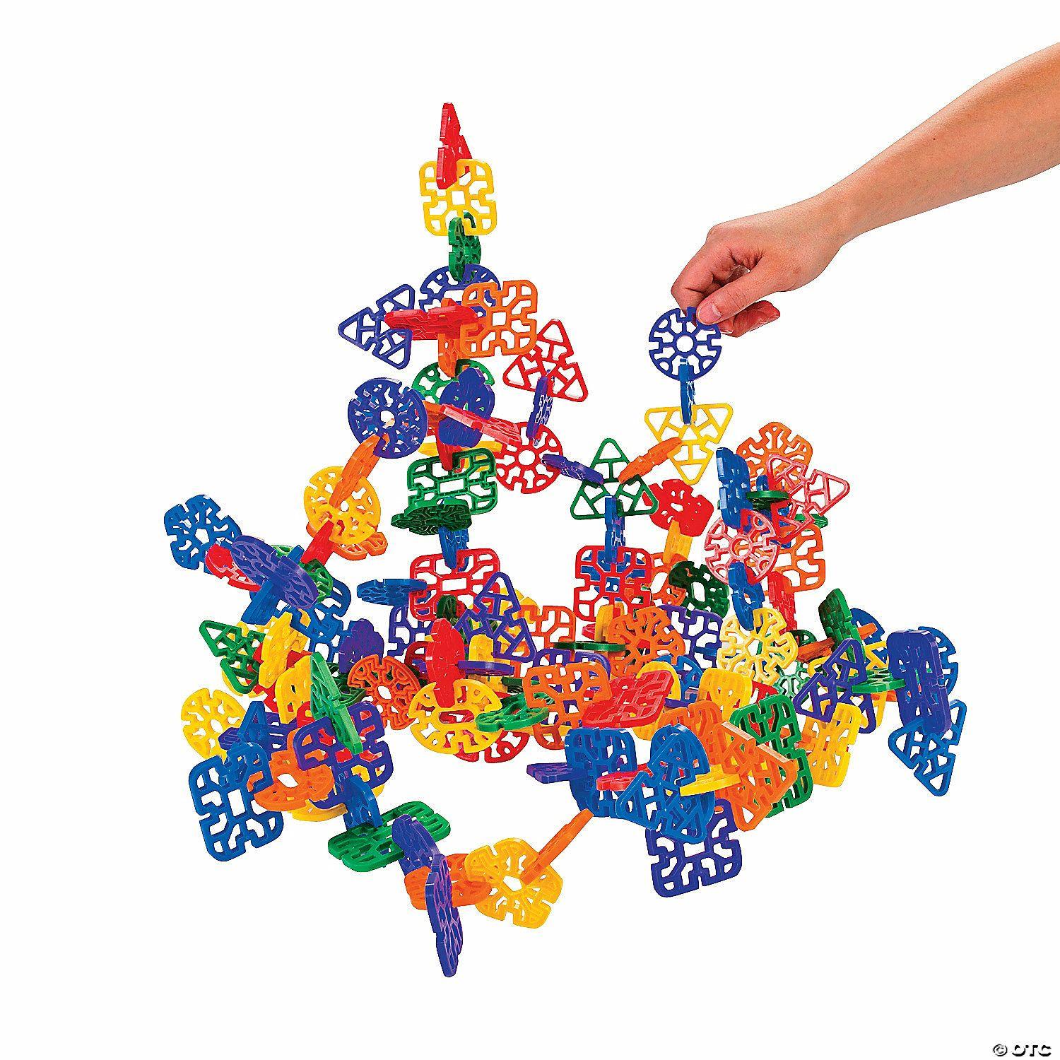 Blocks & Manipulatives | Bulk 145 Pc. Cool Crazy Connectors Building Blocks Set