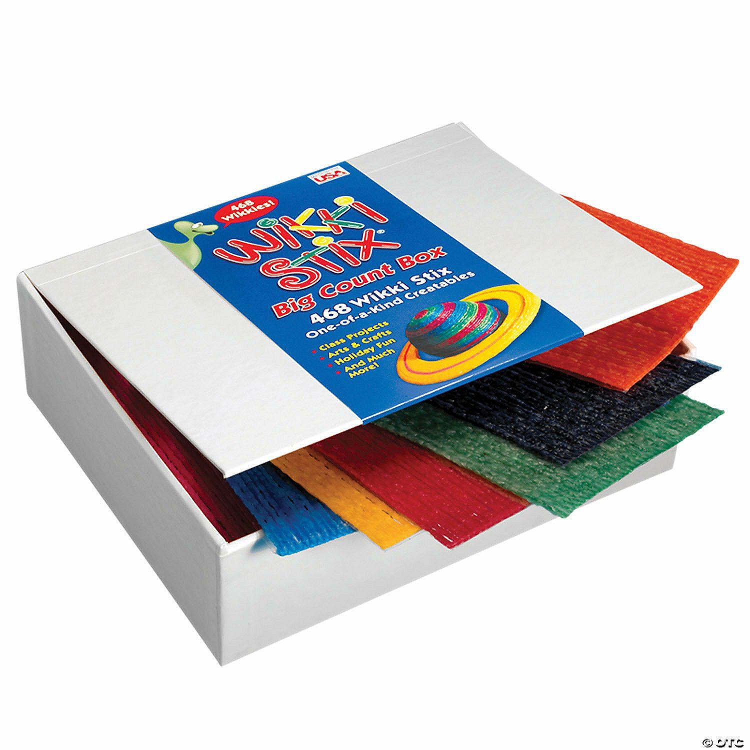 Blocks & Manipulatives | Bulk 468 Pc. Big Count Wikki Stix Box