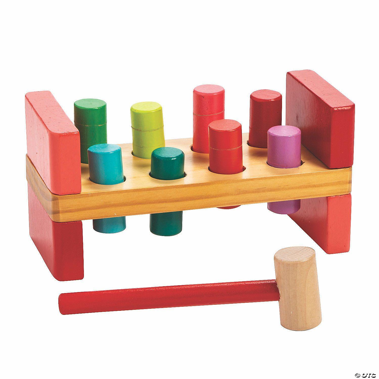 Blocks & Manipulatives | Hammer & Peg Set