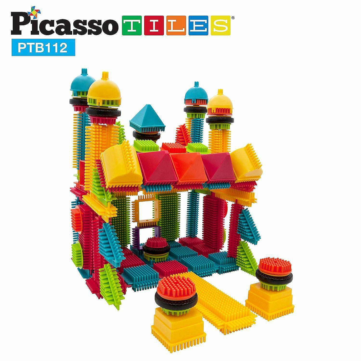 Blocks & Manipulatives | PicassoTiles 112 Piece HedgeHog Building Blocks