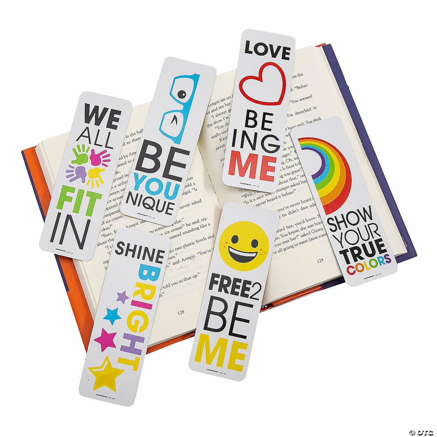 Bookmarks | Bulk 48 Pc. Be You Bookmarks