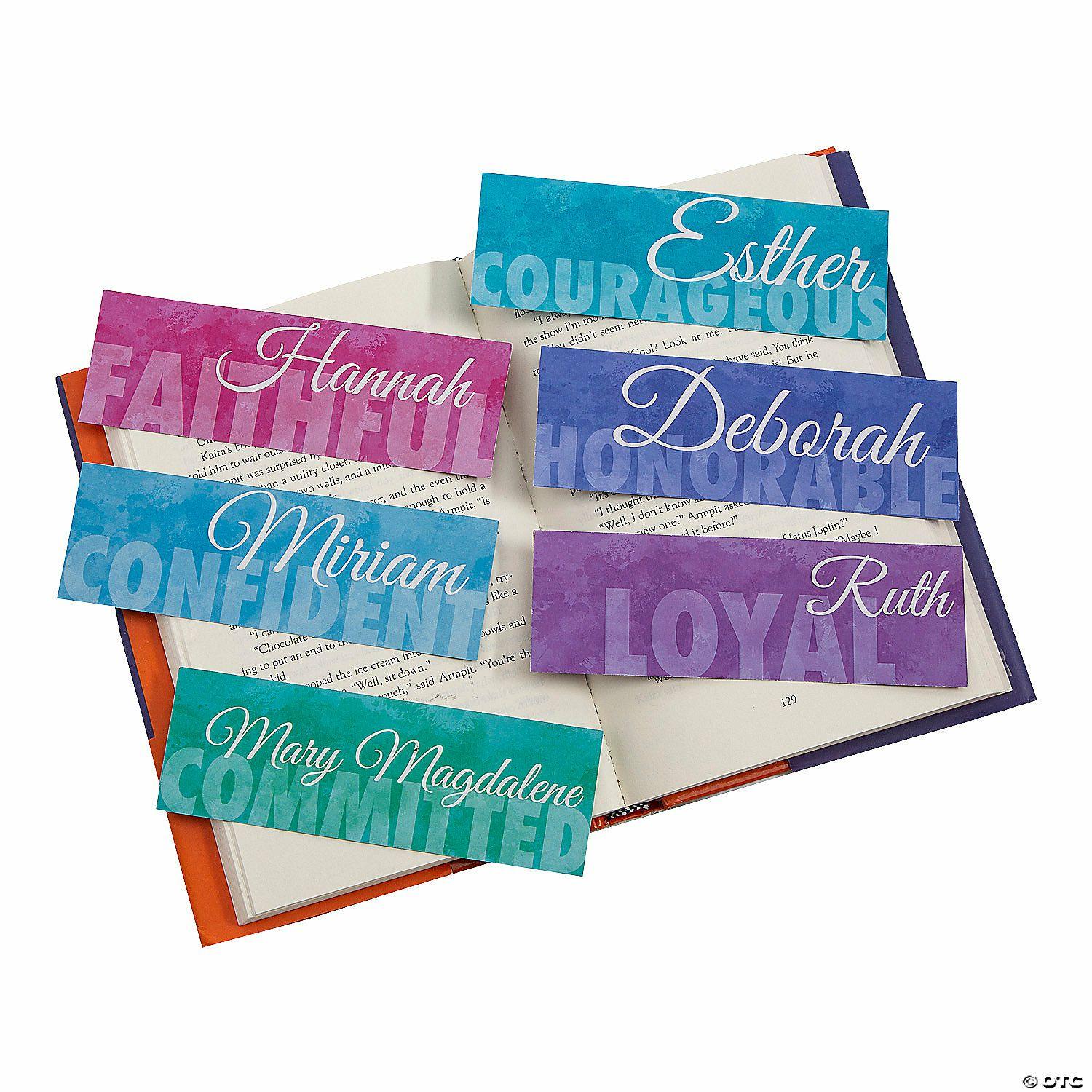 Bookmarks | Bulk 48 Pc. Fearless Women of the Bible Bookmarks