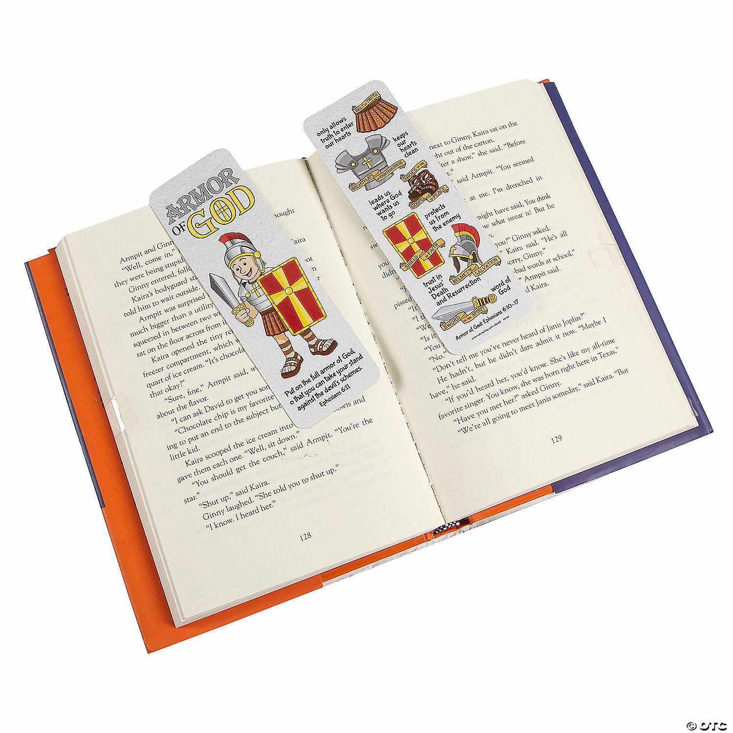 Bookmarks | Bulk 48 Pc. Laminated Armor of God Bookmarks