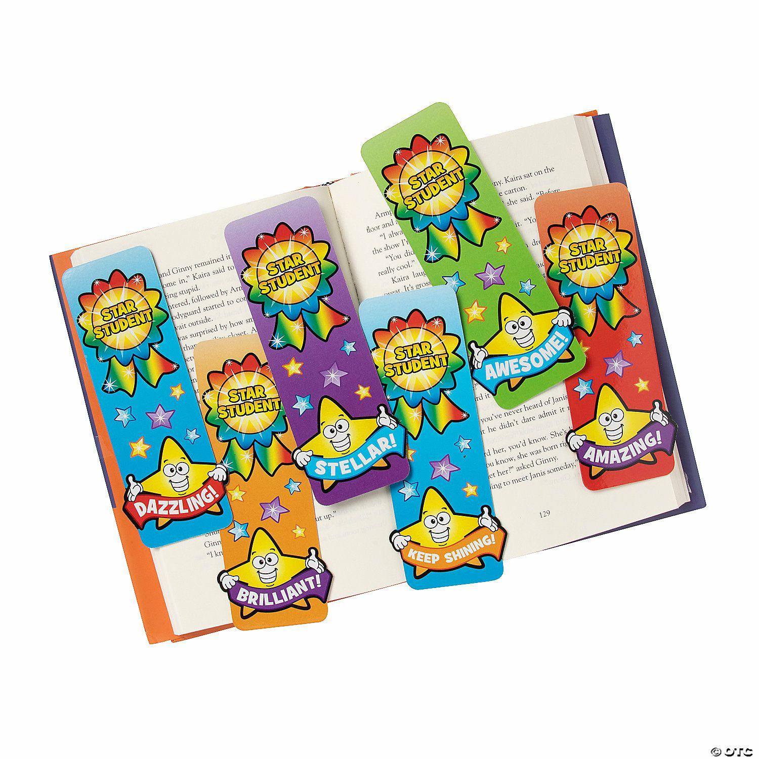 Bookmarks | Bulk 48 Pc. Star Student Bookmarks