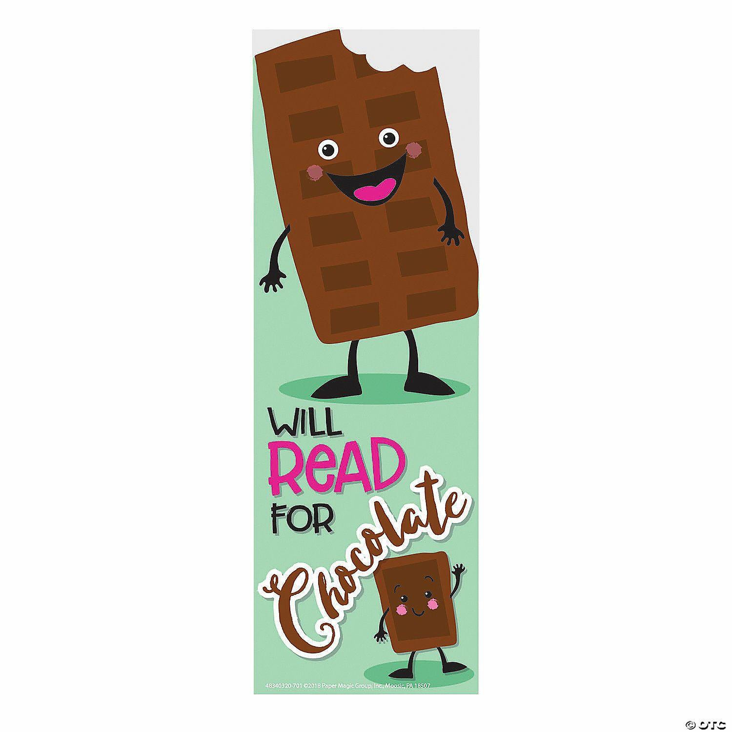 Bookmarks | Chocolate-Scented Bookmarks – 24 Pc.