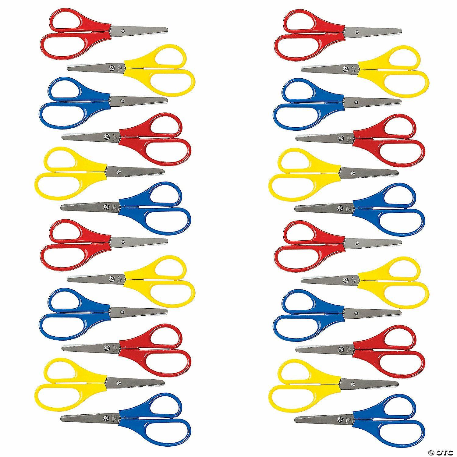 Bulk Classroom Supplies | Bulk 48 Pc. Smooth Cut Preschool Scissors