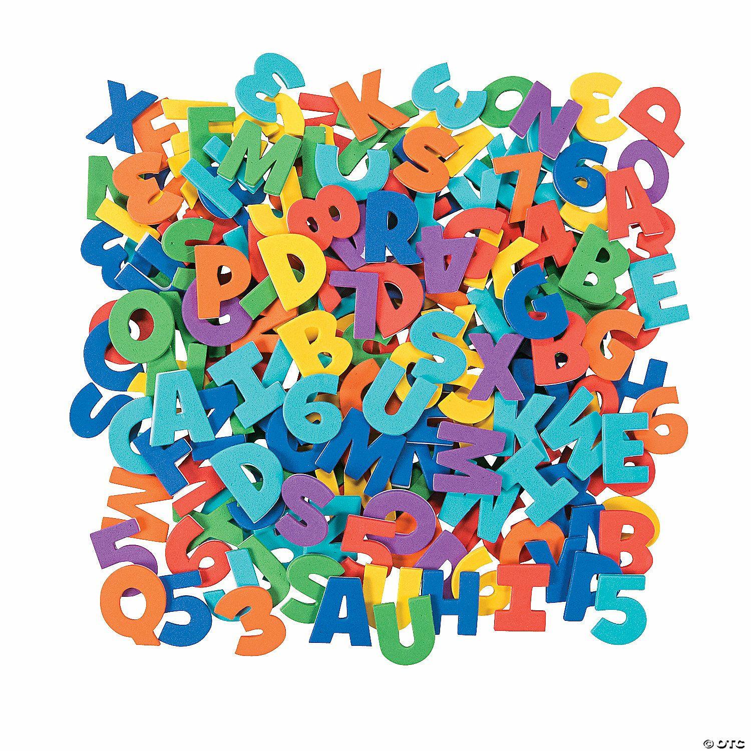 Bulk Classroom Supplies | Bulk 504 Pc. Adhesive Letters & Numbers