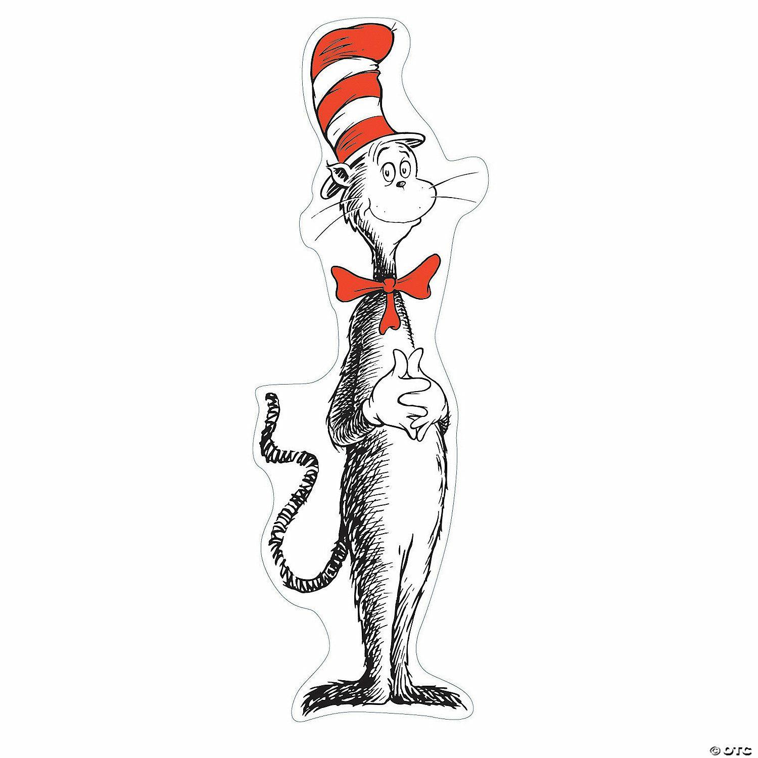 Bulletin Board Supplies | 5 Ft. Giant The Cat in the Hat™ Bulletin Board Set – 4 Pc.