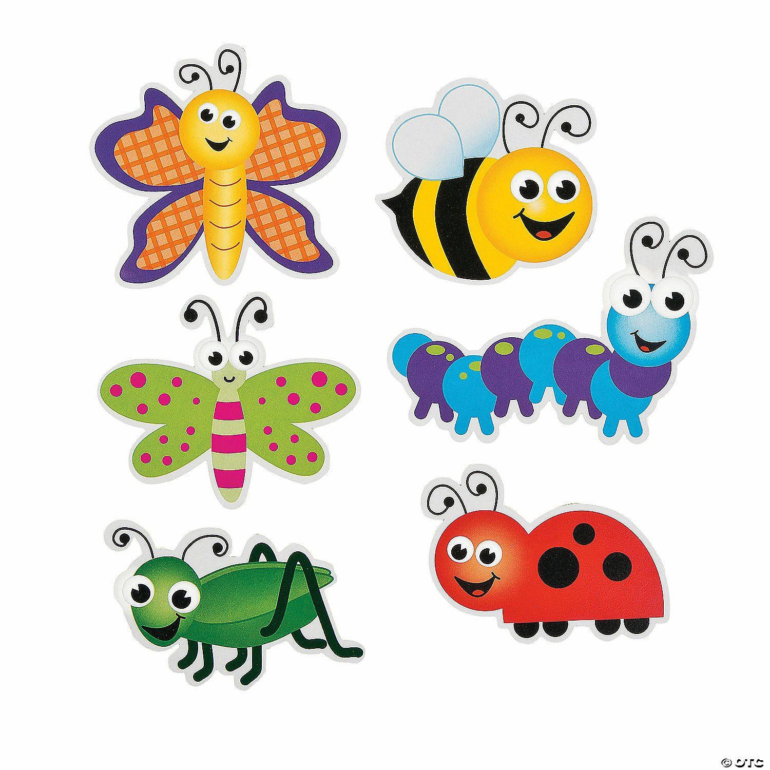 Bulletin Board Supplies | Bug Bulletin Board Cutouts – 48 Pc.