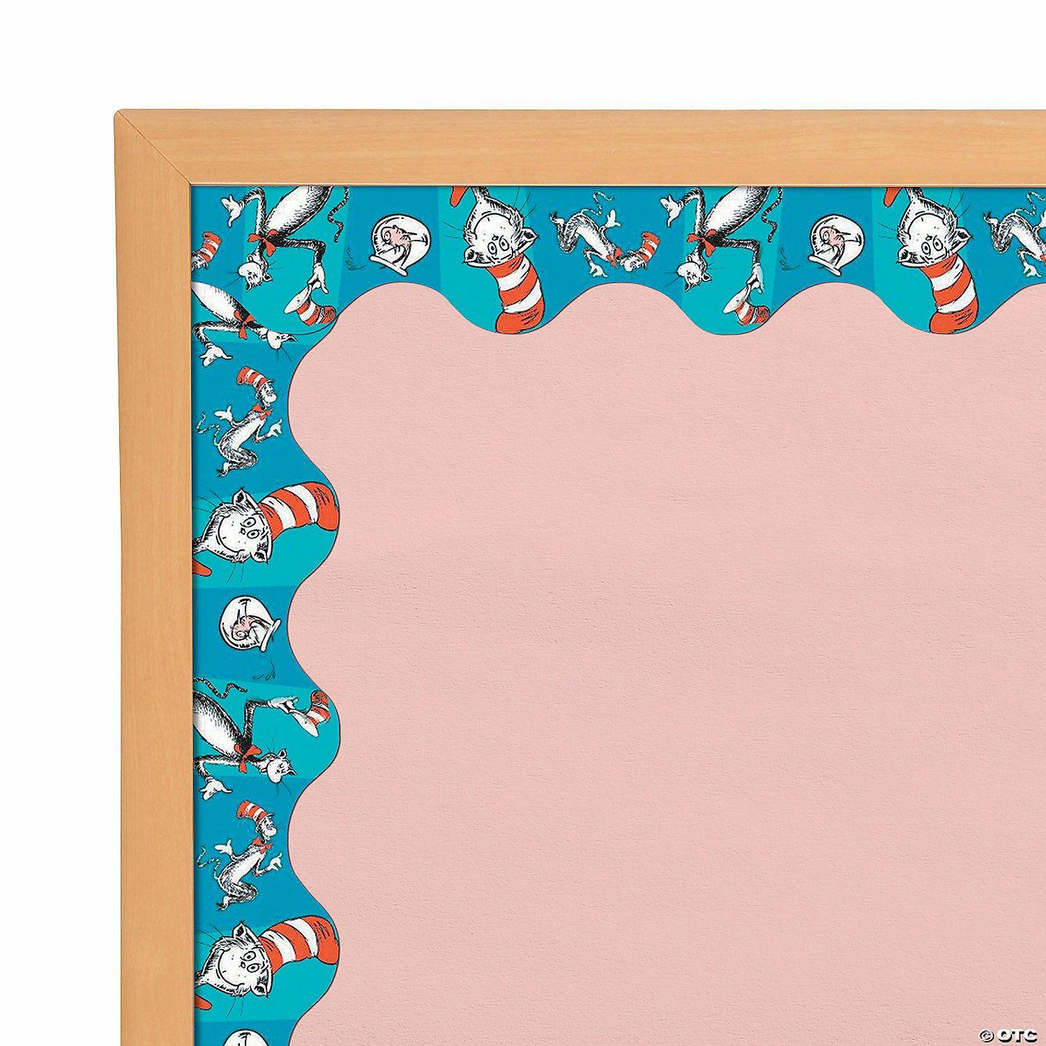 Bulletin Board Supplies | Dr. Seuss™ The Cat in the Hat™ Bulletin Board Border – 12 Pc.