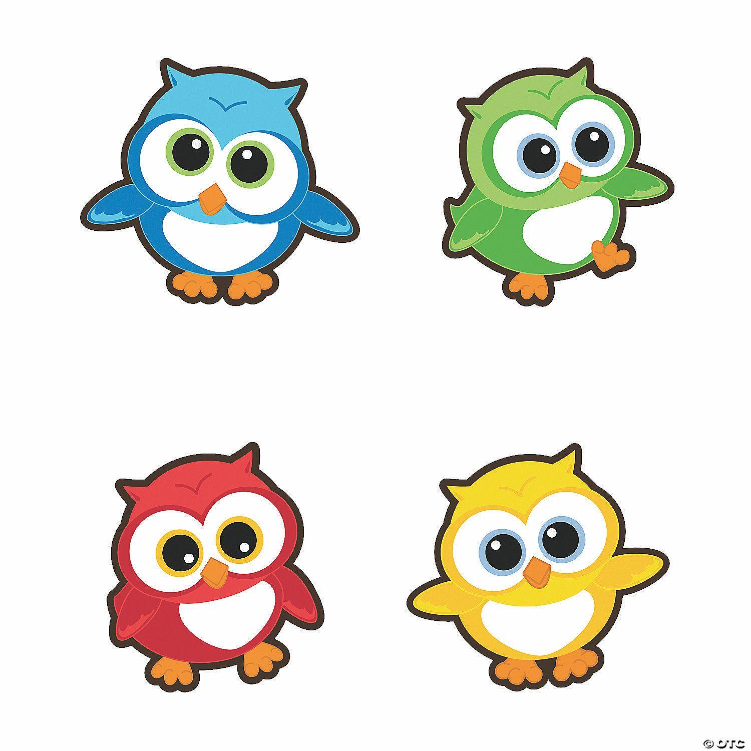 Bulletin Board Supplies | Owl Bulletin Board Cutouts – 48 Pc.