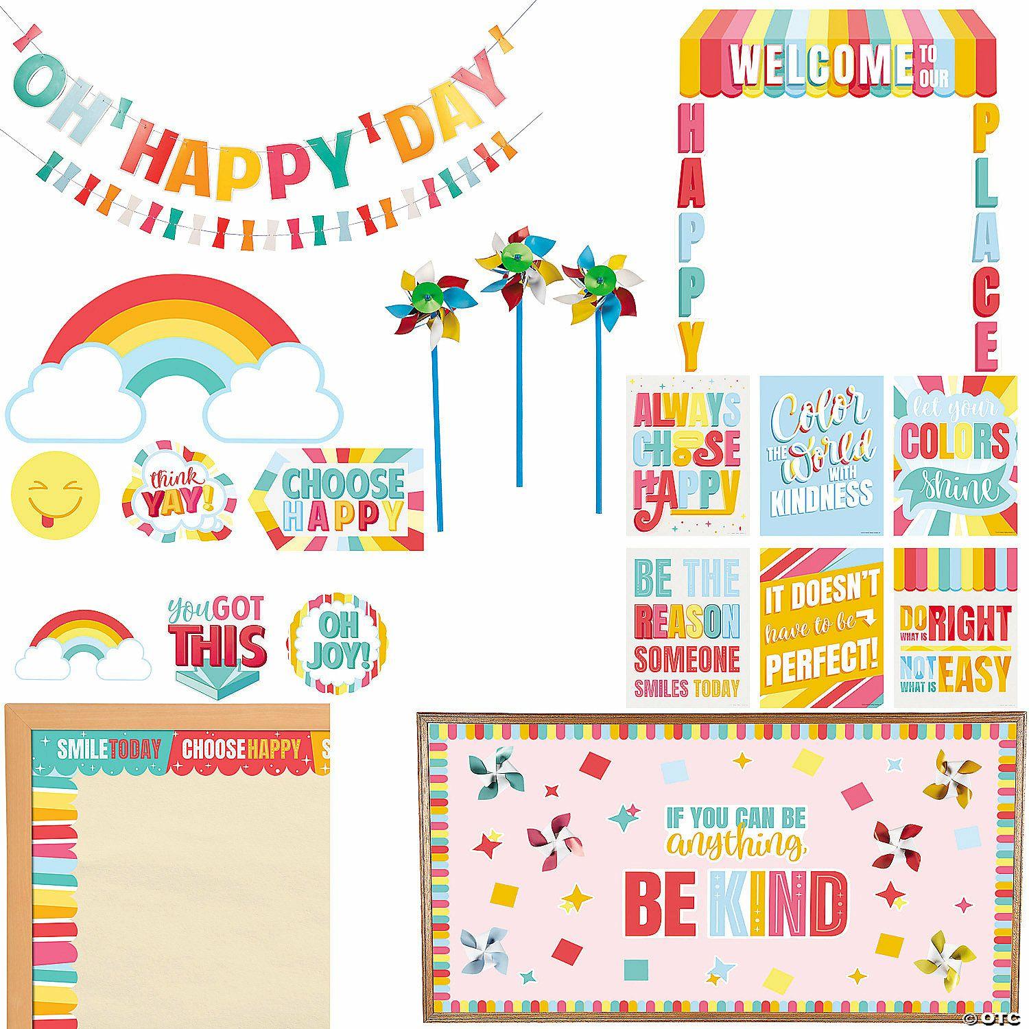 Classroom Decorating Kits | Happy Day Classroom Decorating Kit – 115 Pc.