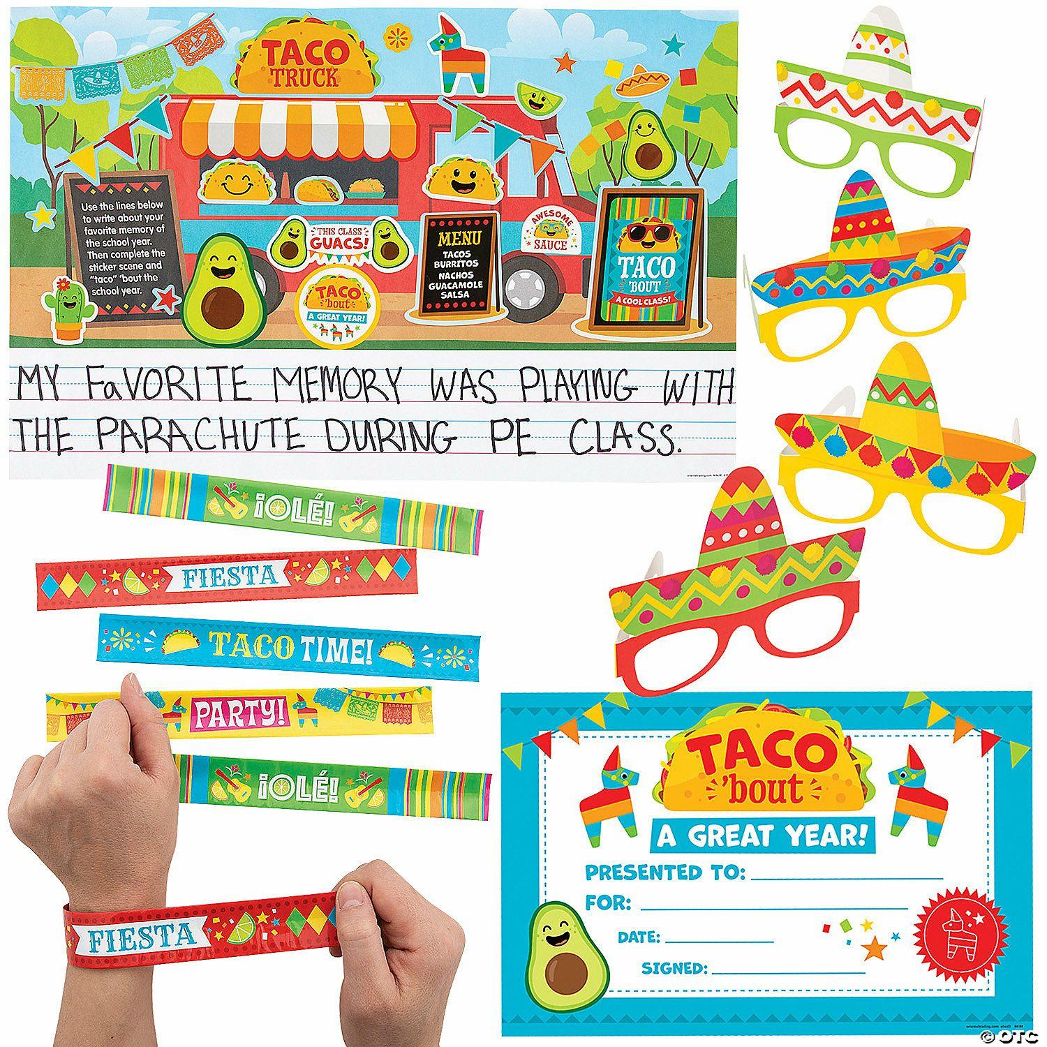 Classroom Decorating Kits | Taco &’Bout a Great Year Last Day Kit for 24