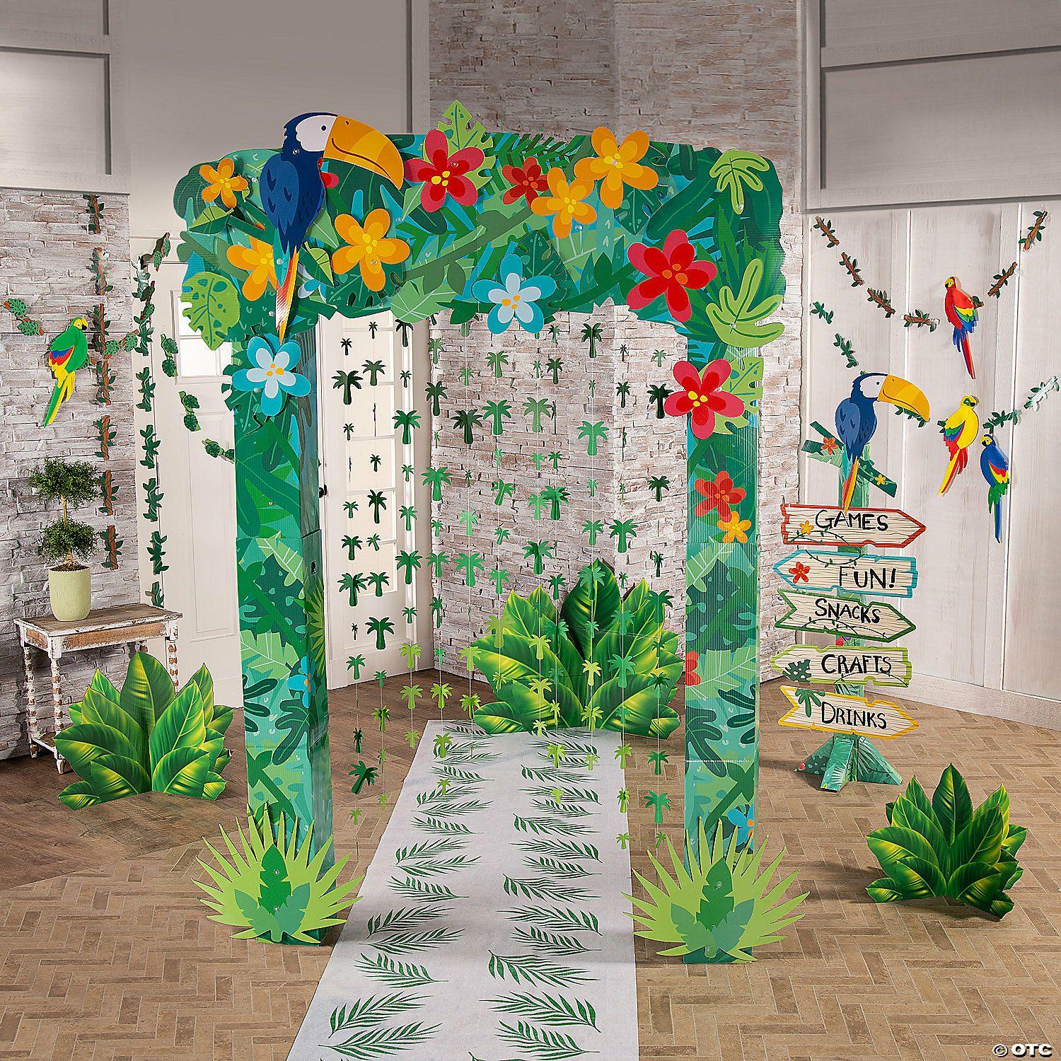 Classroom Decorating Kits | Tropical Grand Decorating Kit – 31 Pc.