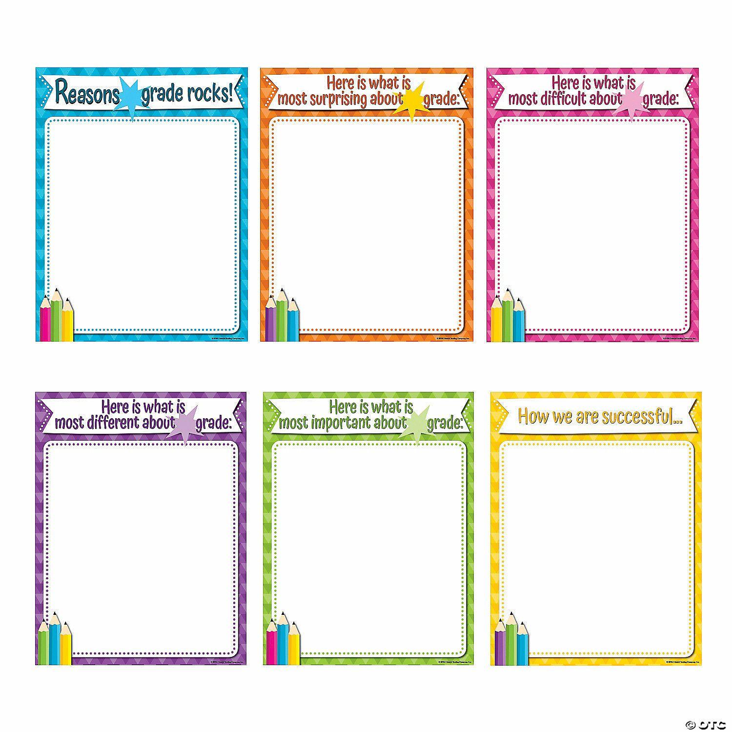 Classroom Management | How to Succeed Posters – 6 Pc.