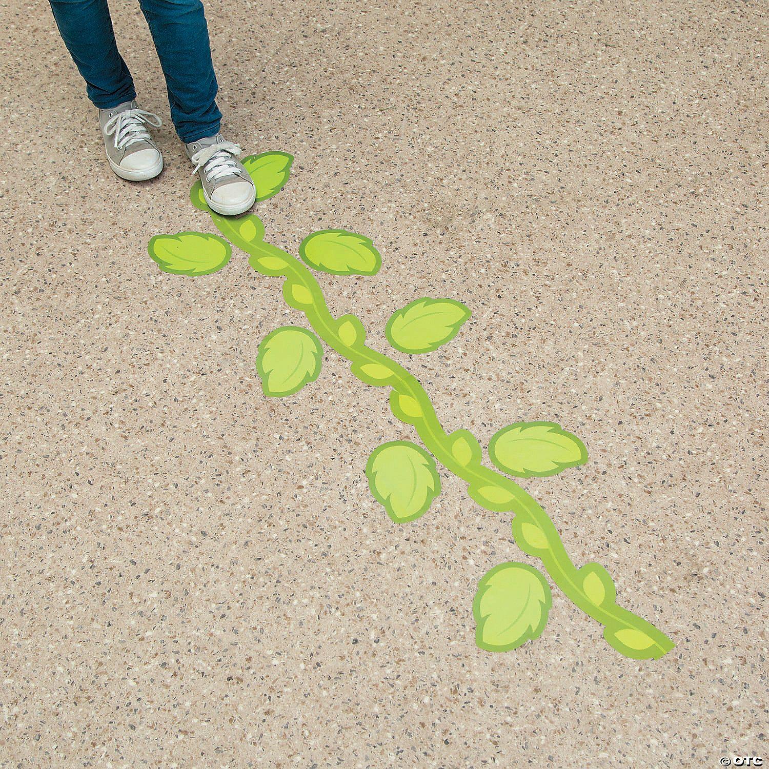 Classroom Management | Jungle Vine Floor Clings – 44 Pc.