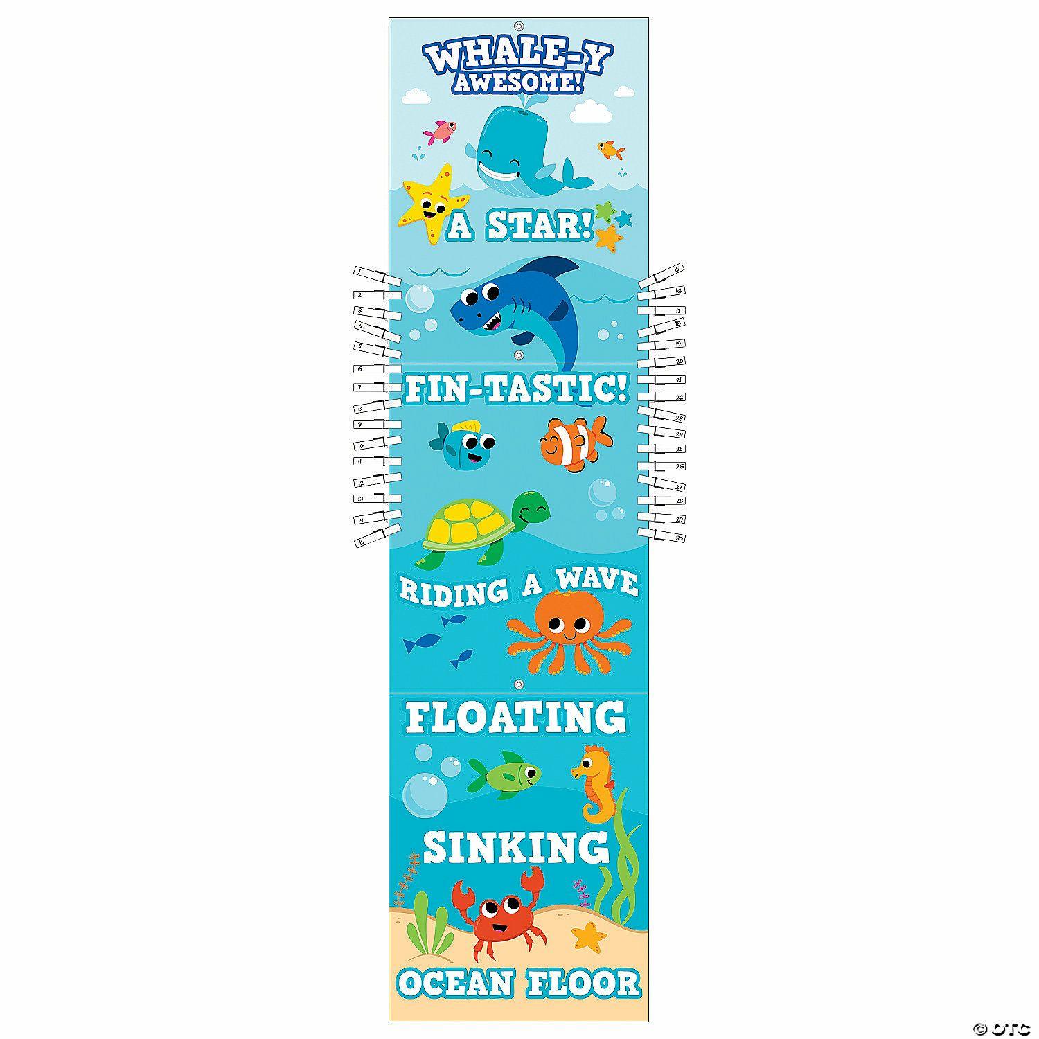 Classroom Management | Under the Sea Behavior Chart – 31 Pc.