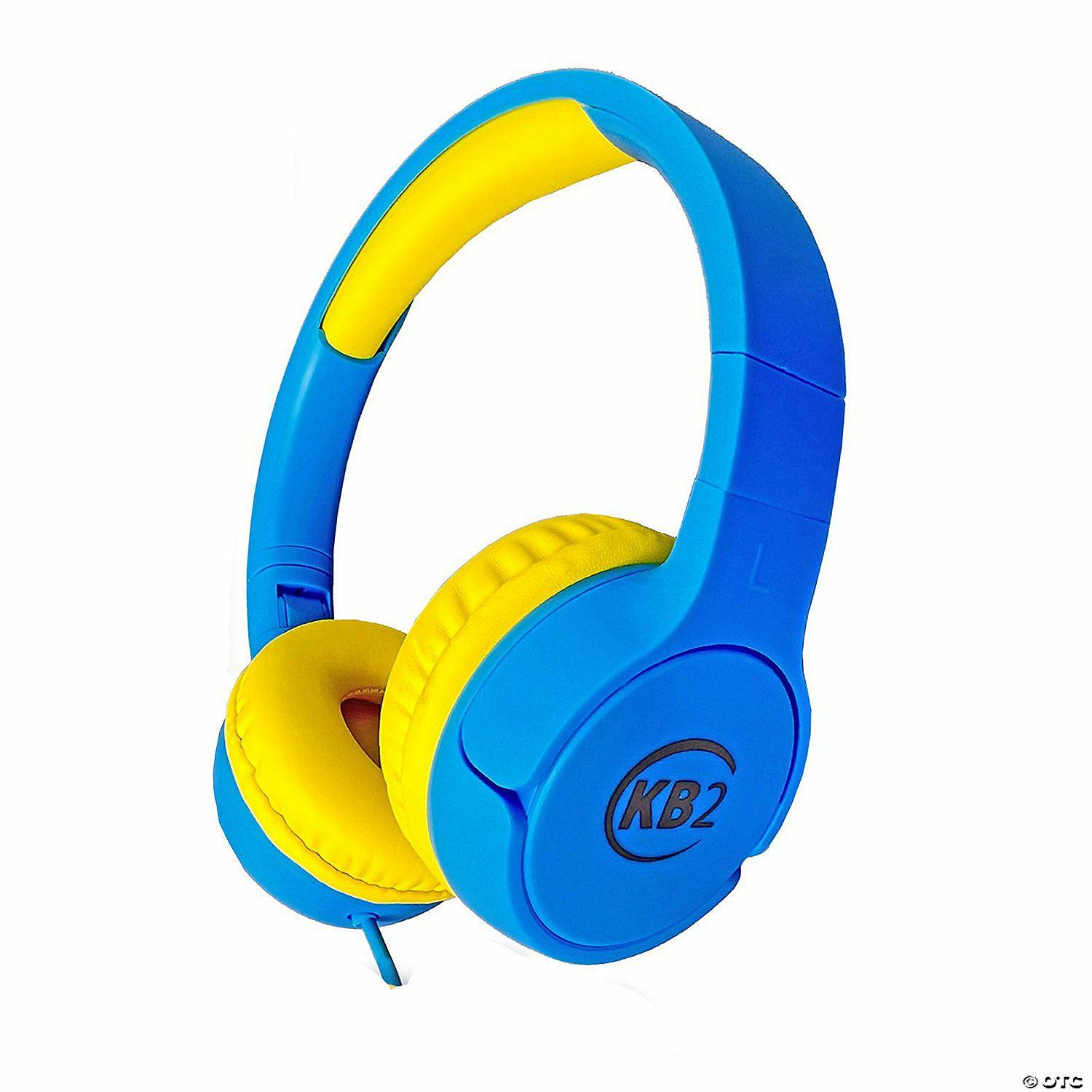 Classroom Technology | Contixo KB2 Premium Kids Headphones, Blue