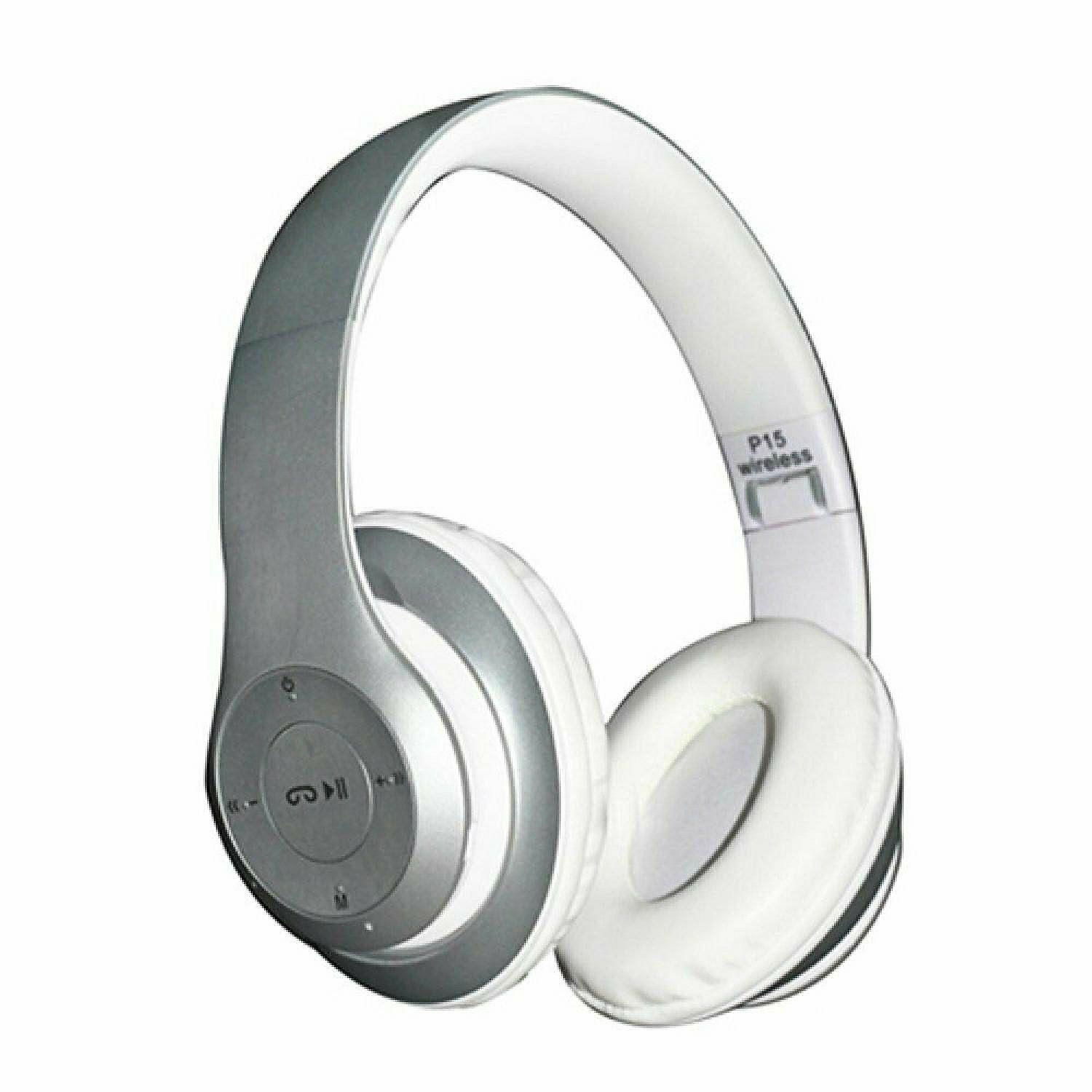 Classroom Technology | HeadGear Bluetooth Headphones Wireless Headphones Silver