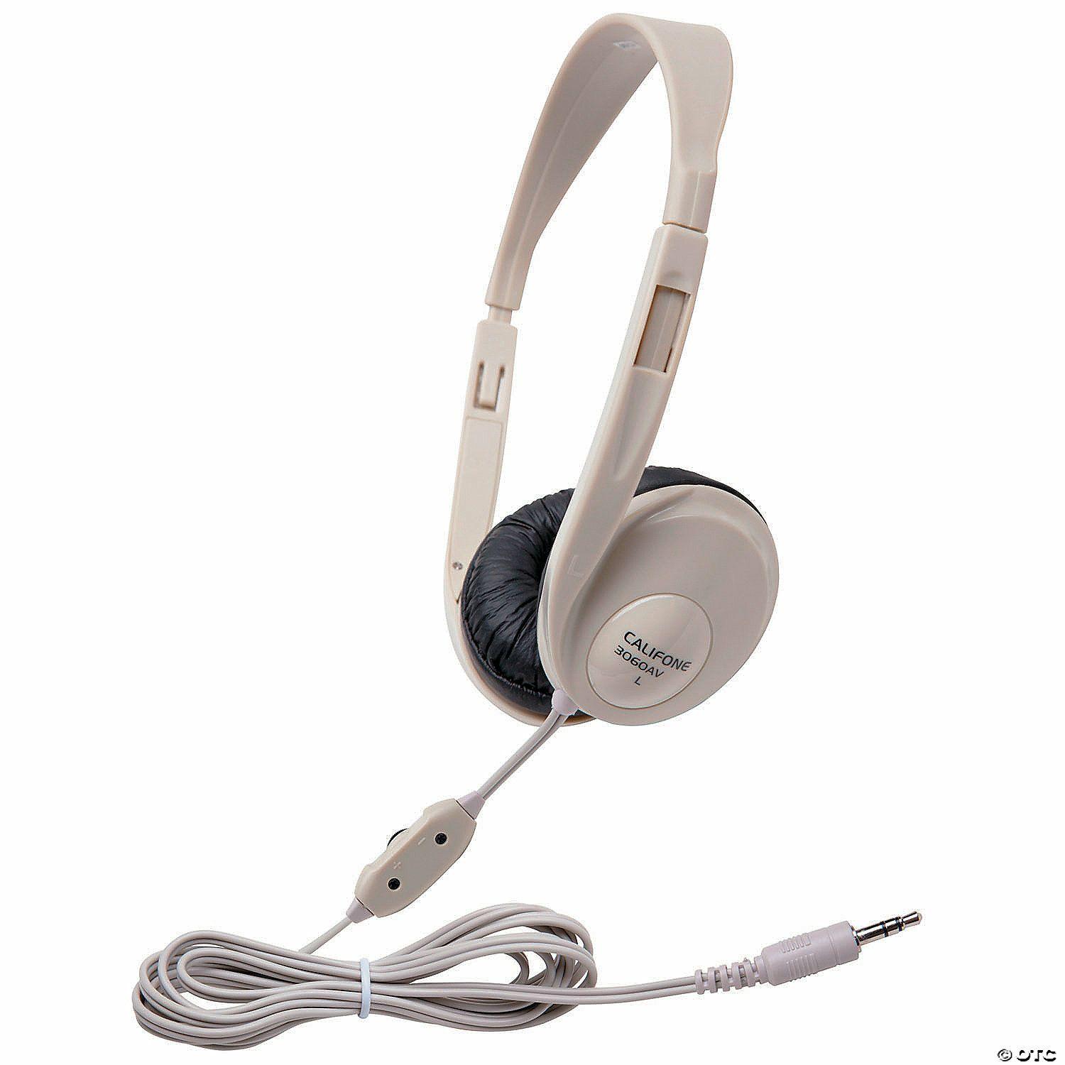 Classroom Technology | Multimedia Stereo Headphones Beige