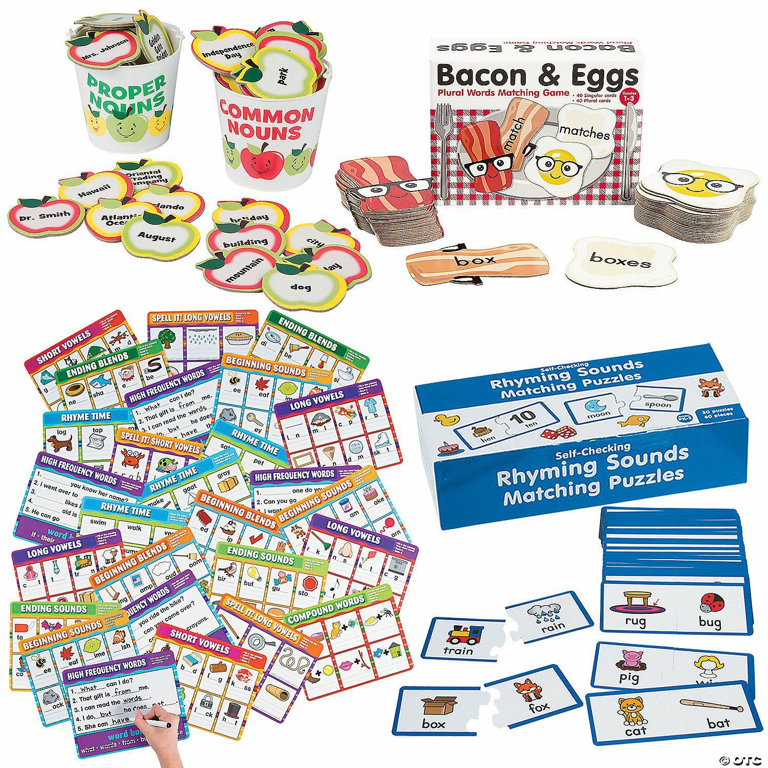 Curriculum Kits | 1st Grade Language Arts Kids Learning Kit – 218 Pc.