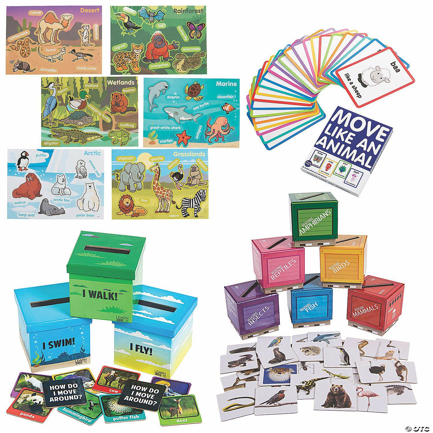 Curriculum Kits | All About Animals Kit – 119 Pc.