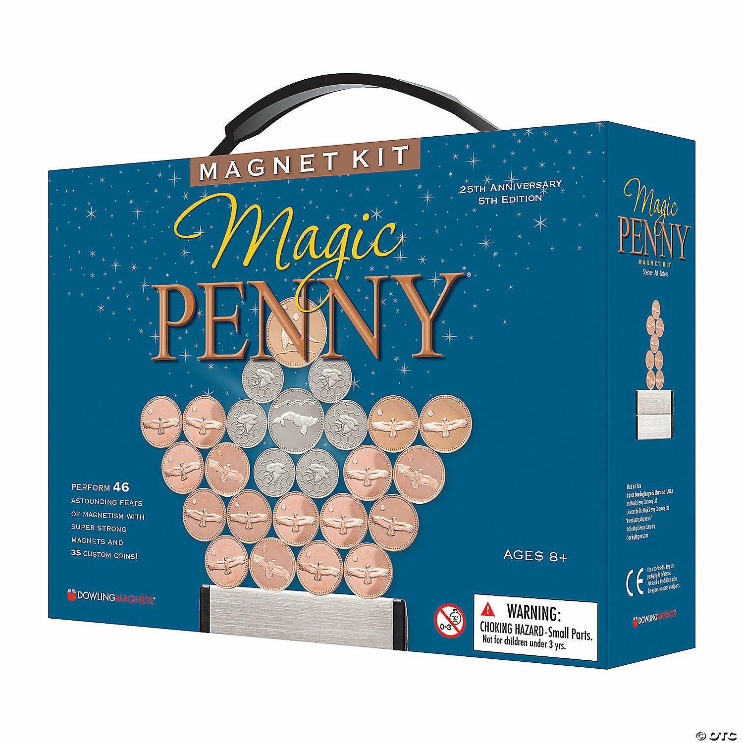 Curriculum Kits | Dowling Magnets Dowling Magnets Magic Penny Magnet Kit 25th Anniversary Edition