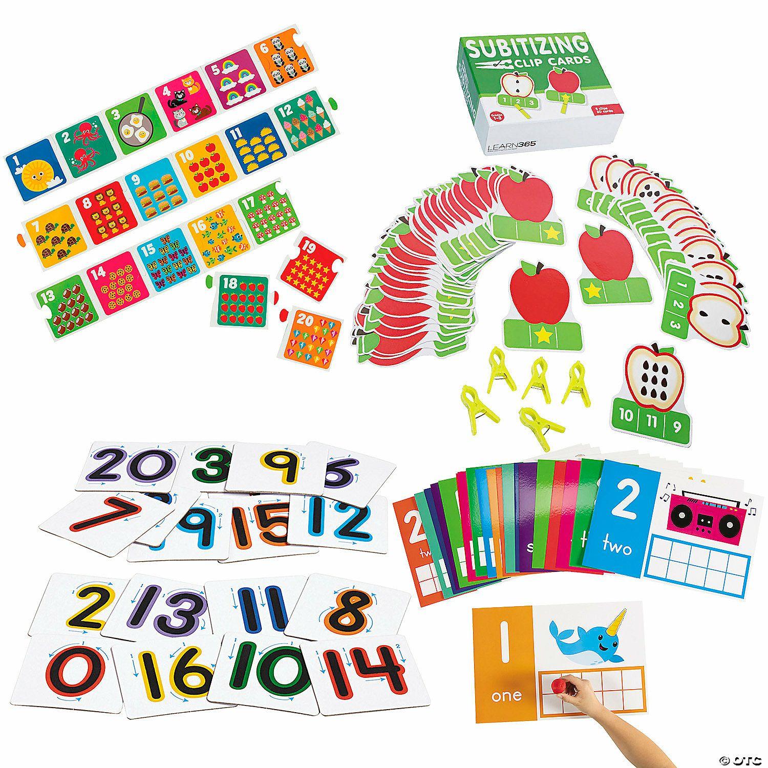 Curriculum Kits | Preschool Math Kids Learning Kit – 158 Pc.