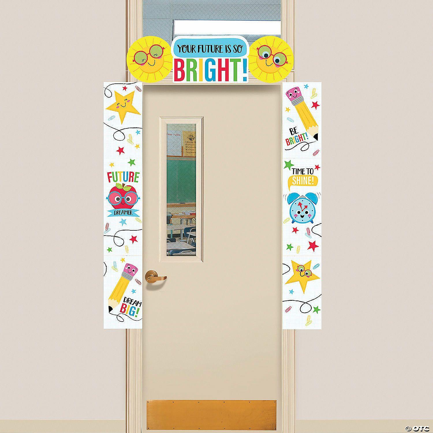 Door Decorations | Bright Future Door Border – 9 Pc.