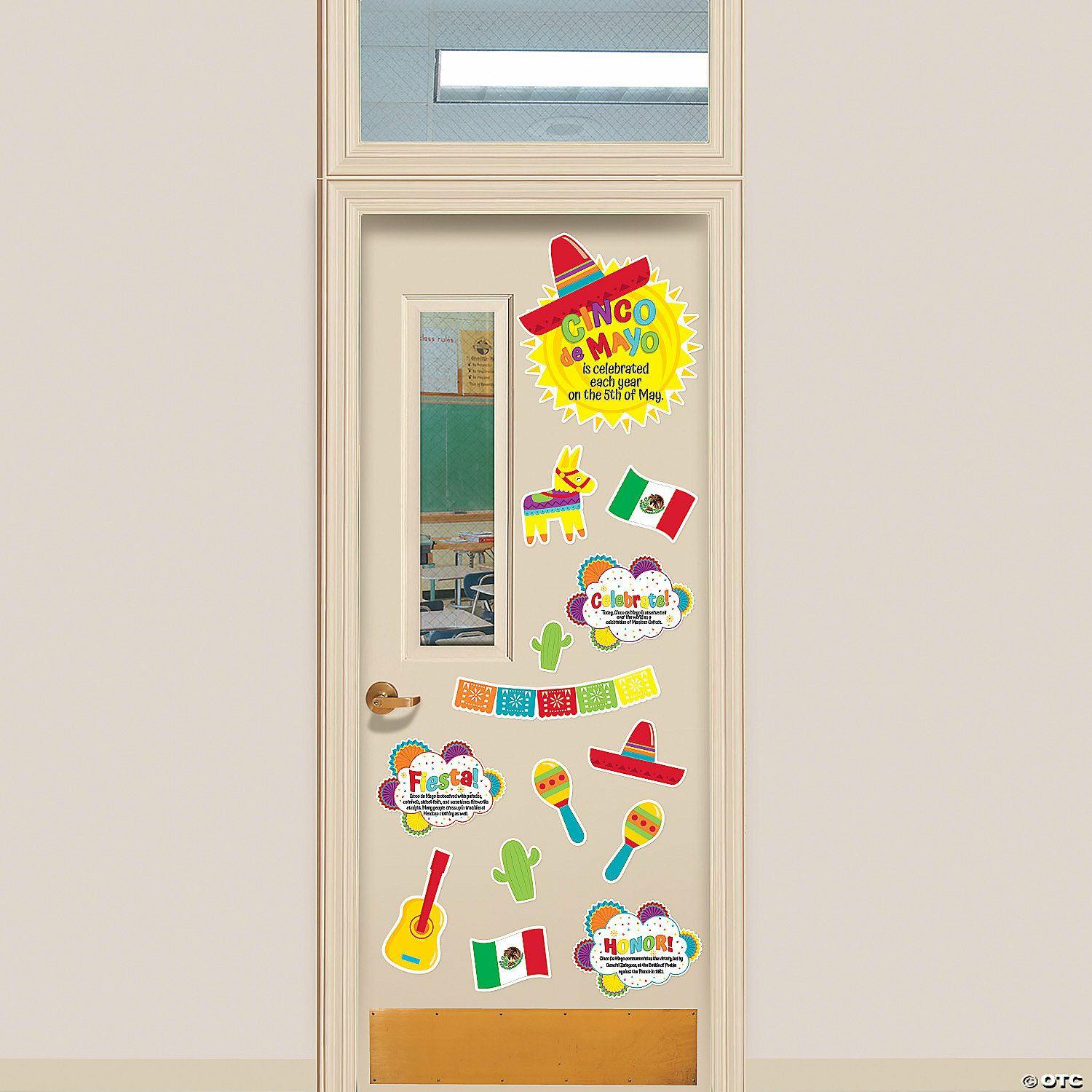 Door Decorations | Cinco de Mayo Door Décor Set – 14 Pc.