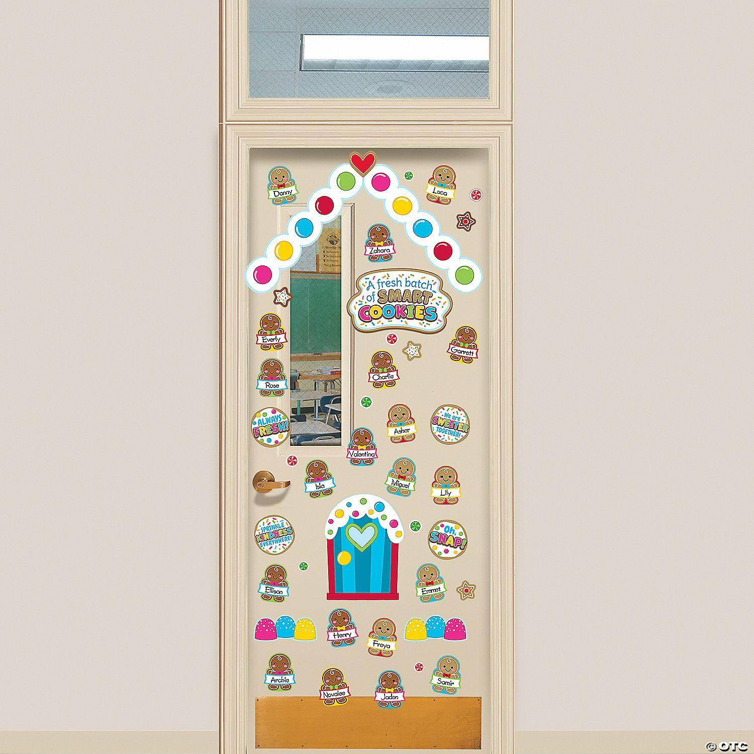 Door Decorations | Gingerbread House Door Decorating Kit – 54 Pc.