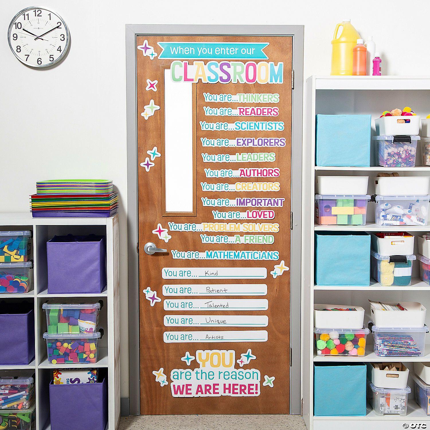 Door Decorations | Inspirational You Are Classroom Door Decorating Kit – 32 Pc.