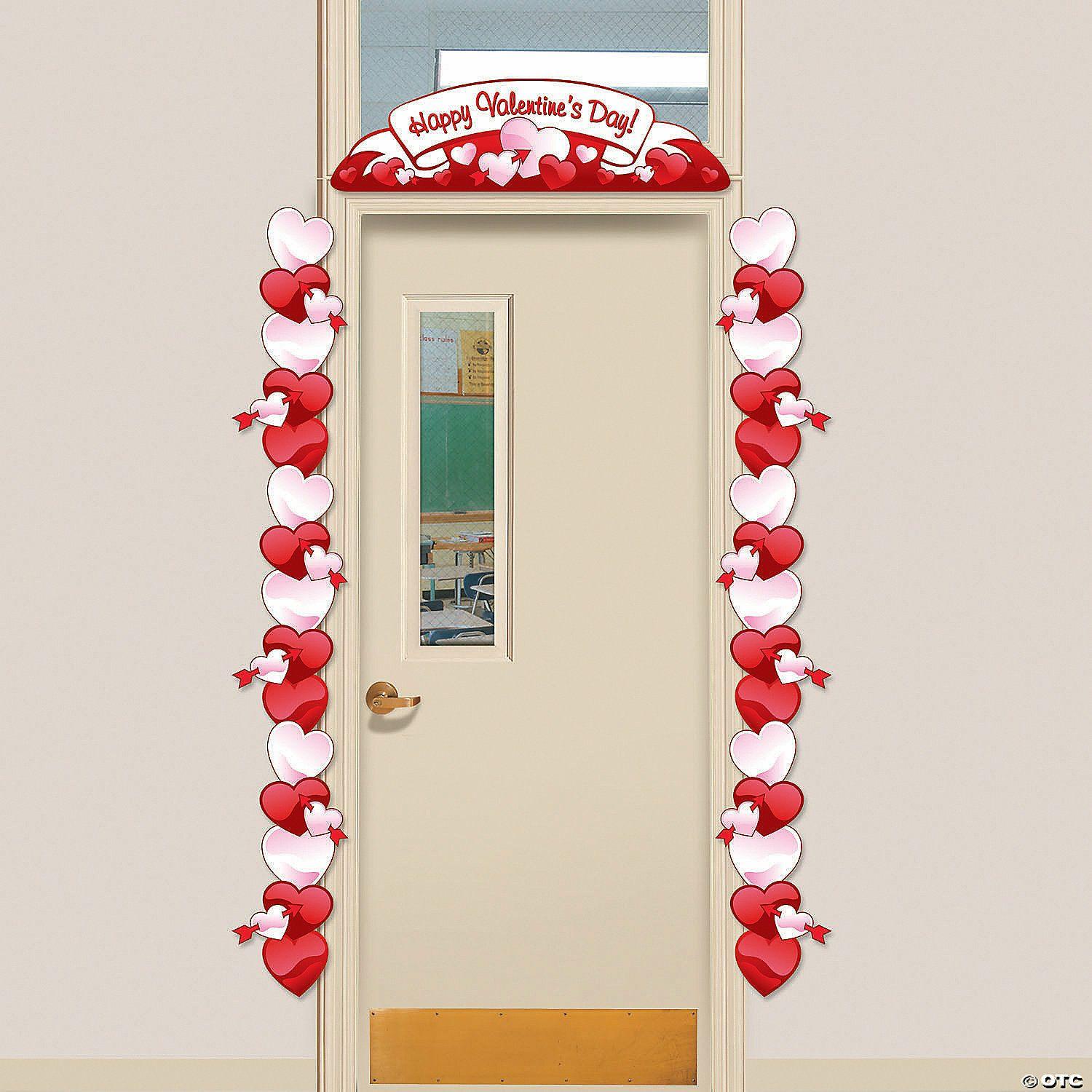 Door Decorations | Paper Valentine Door Border