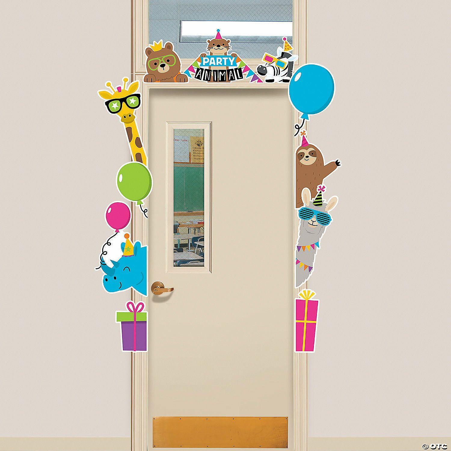 Door Decorations | Party Animal Door Border