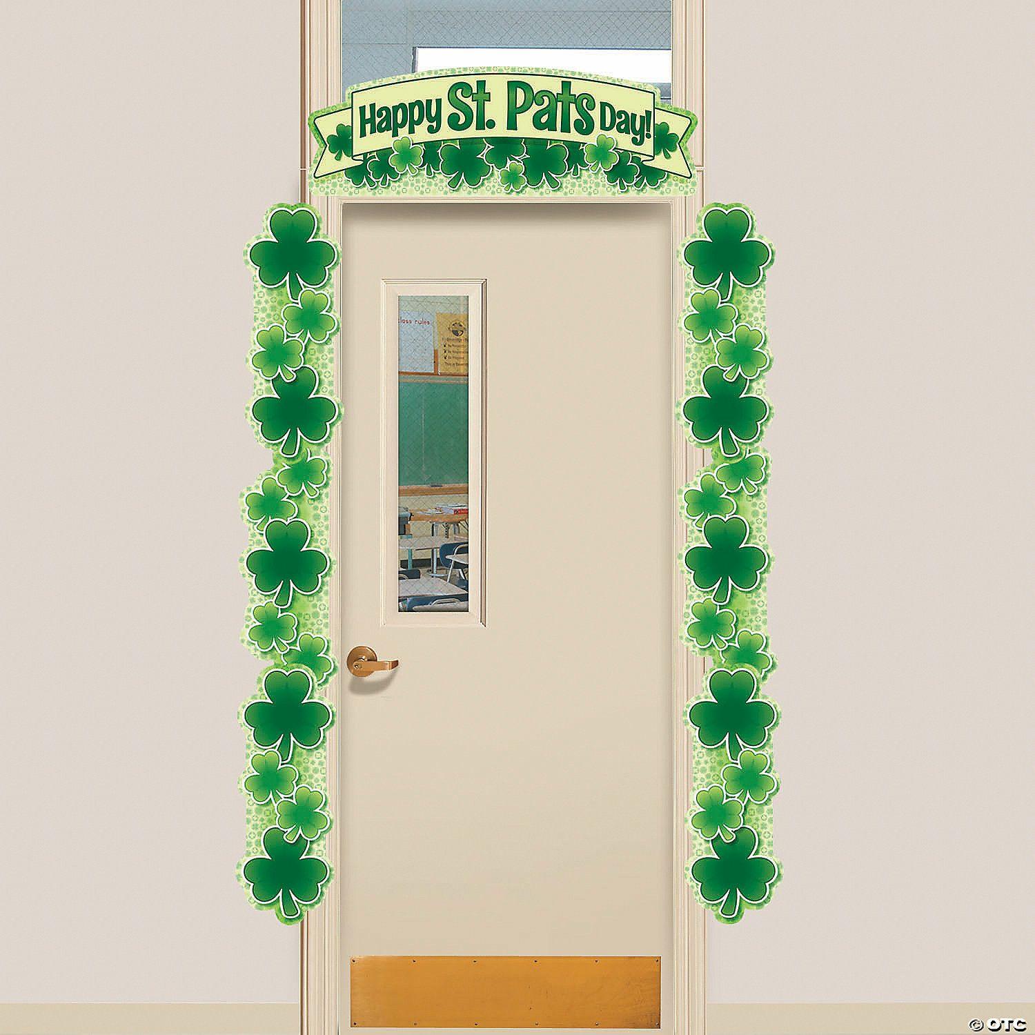 Door Decorations | St. Patrick&’s Day Door Border