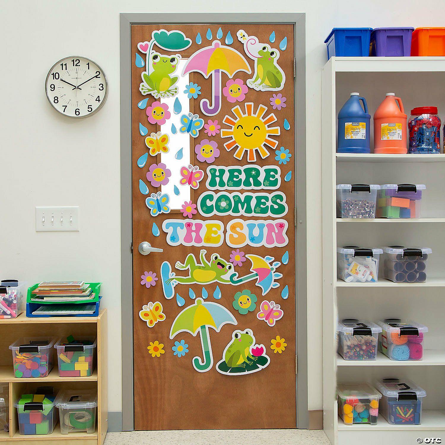 Door Decorations | The Four Seasons Classroom Door Decorating Kit – 163 Pc.