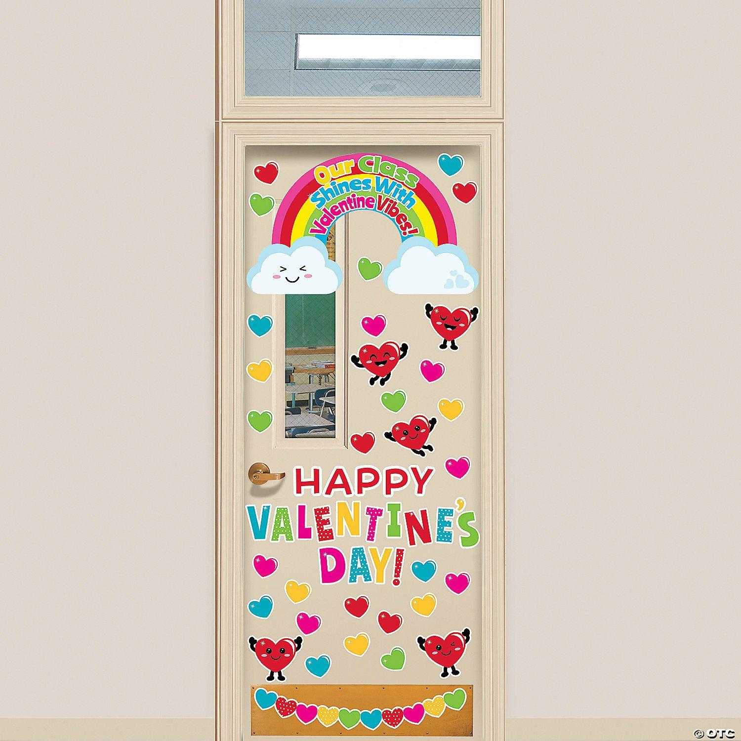 Door Decorations | Valentine Door Decorating Kit – 60 Pc.