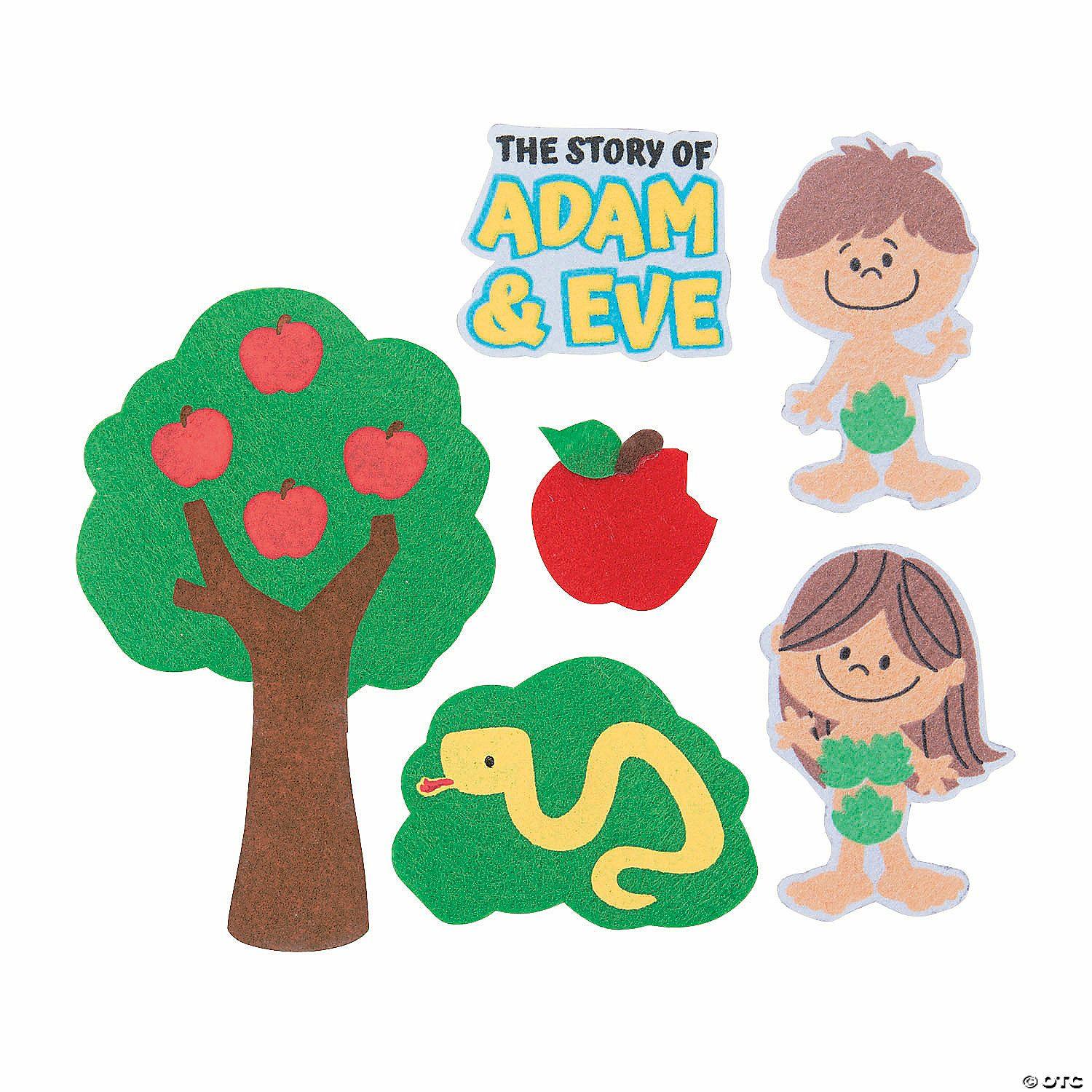 Dramatic Play | Adam & Eve Glove Bible Characters – 6 Pc.