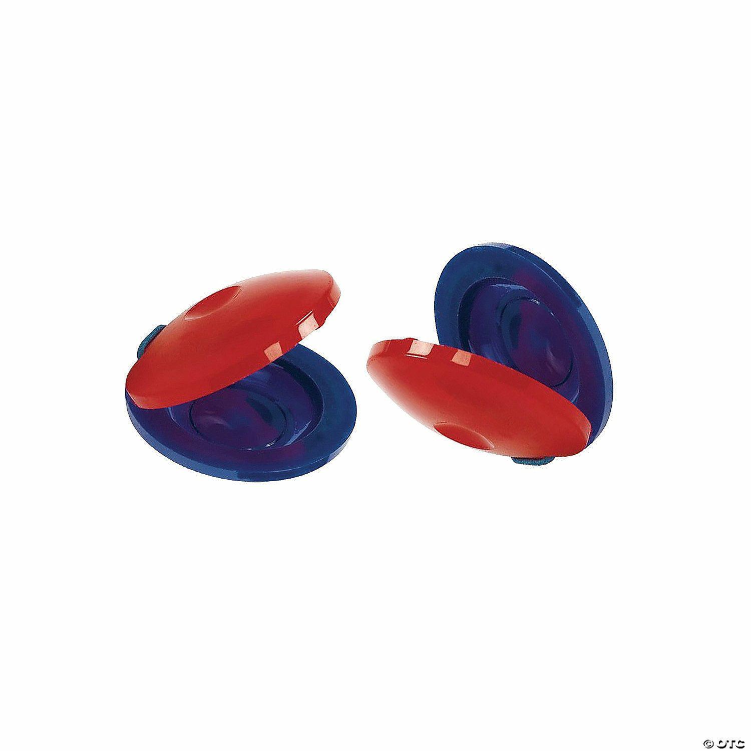 Dramatic Play | Colorful Castanets – 12 Pc.