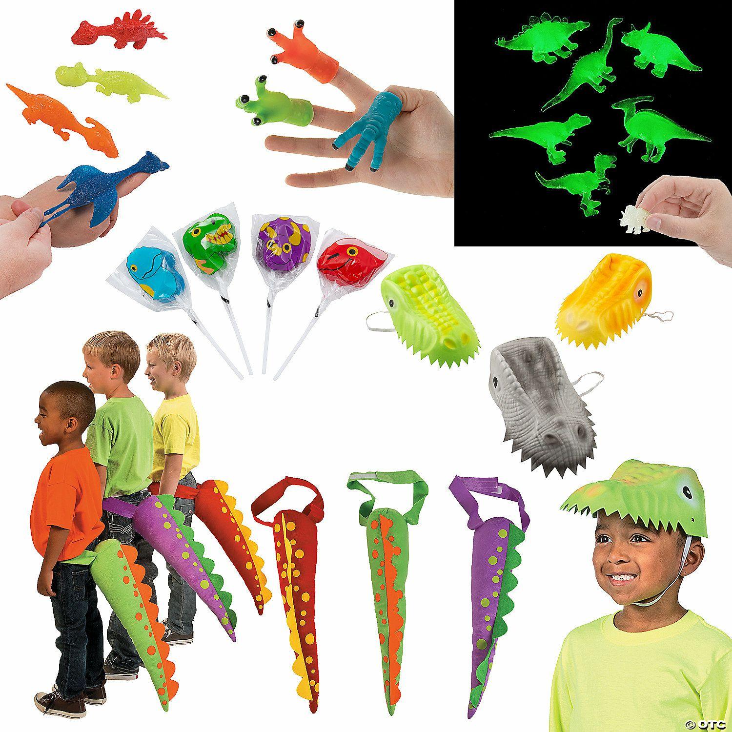 Dramatic Play | Dinosaur Dress Up & Handouts Kit for 12